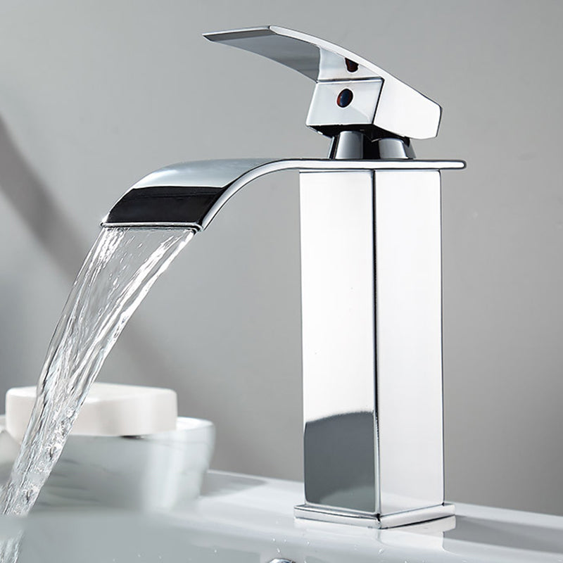 Lisslune | Vessel Sink Faucets Single Lever Mixer Modern Faucets for the Bathroom