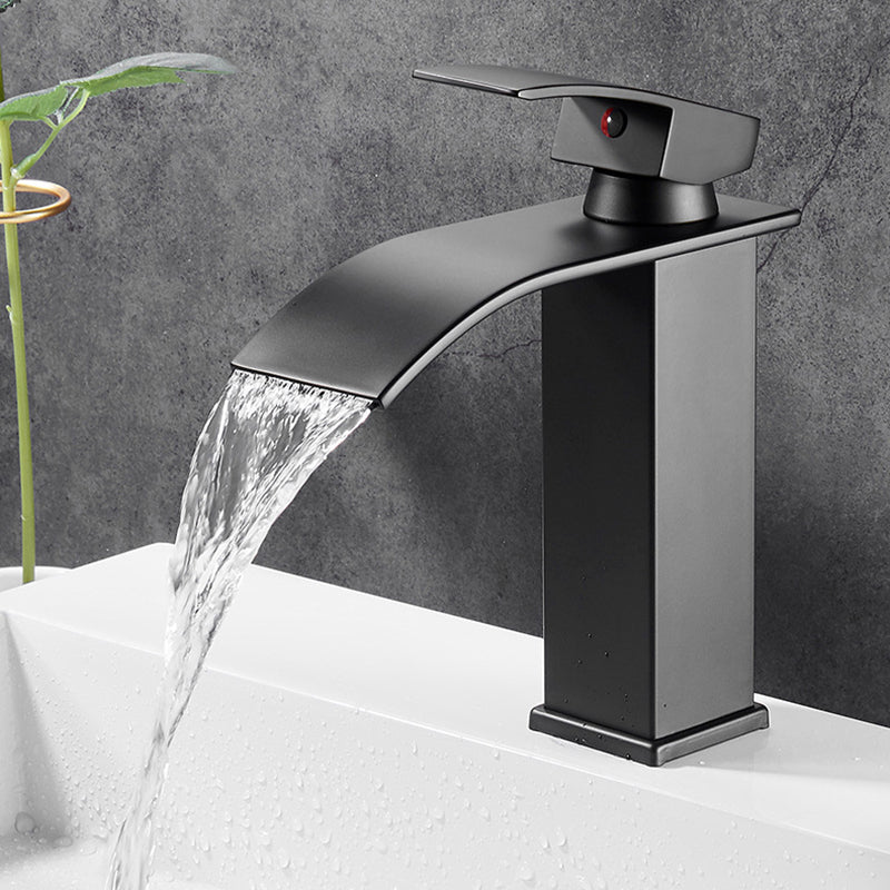 Lisslune | Vessel Sink Faucets Single Lever Mixer Modern Faucets for the Bathroom