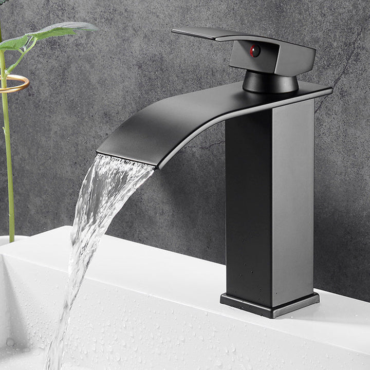 Lisslune | Vessel Sink Faucets Single Lever Mixer Modern Faucets for the Bathroom