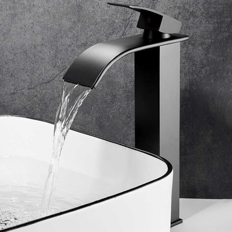 Lisslune | Vessel Sink Faucets Single Lever Mixer Modern Faucets for the Bathroom