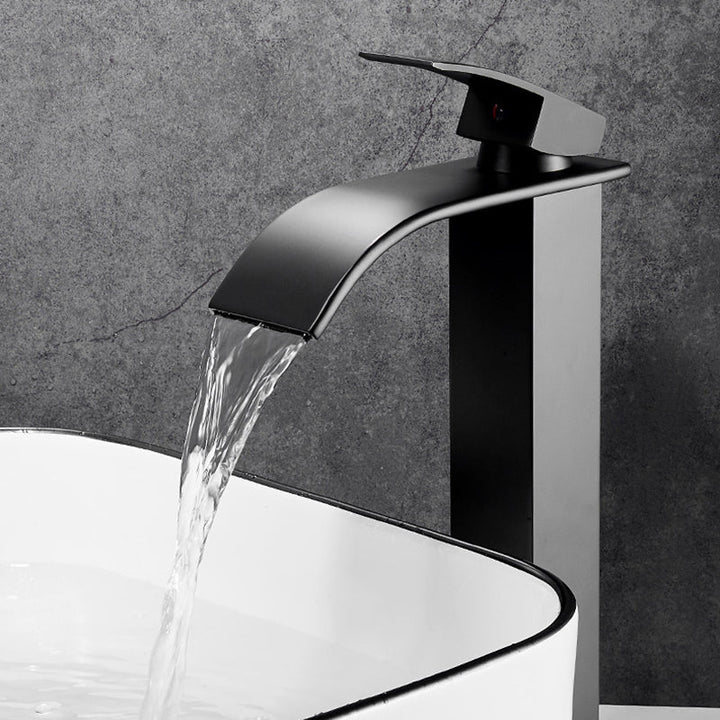 Lisslune | Vessel Sink Faucets Single Lever Mixer Modern Faucets for the Bathroom