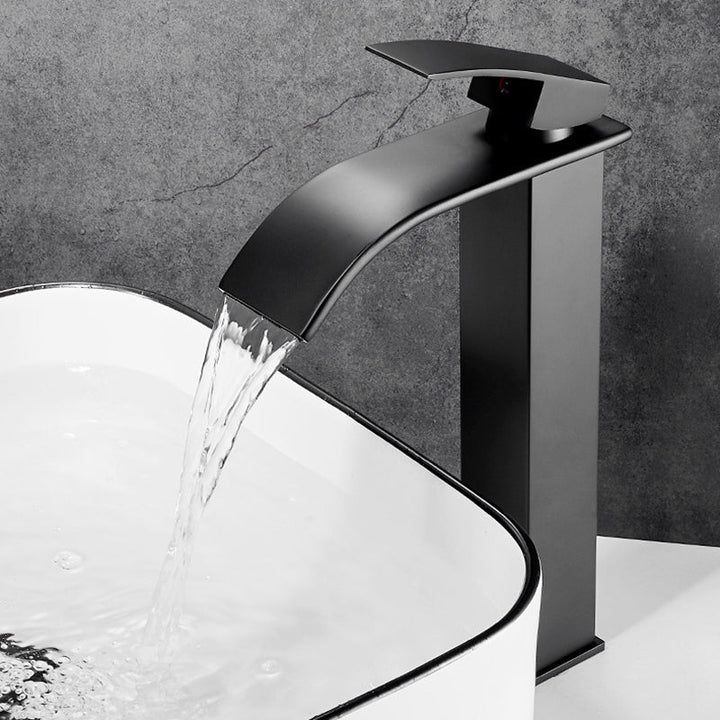 Lisslune | Vessel Sink Faucets Single Lever Mixer Modern Faucets for the Bathroom