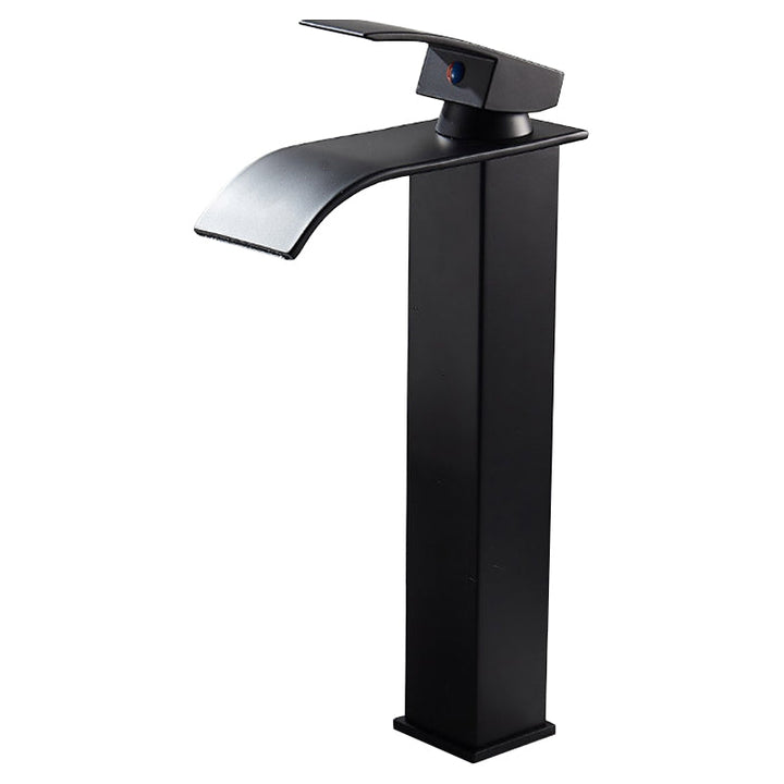 Lisslune | Vessel Sink Faucets Single Lever Mixer Modern Faucets for the Bathroom