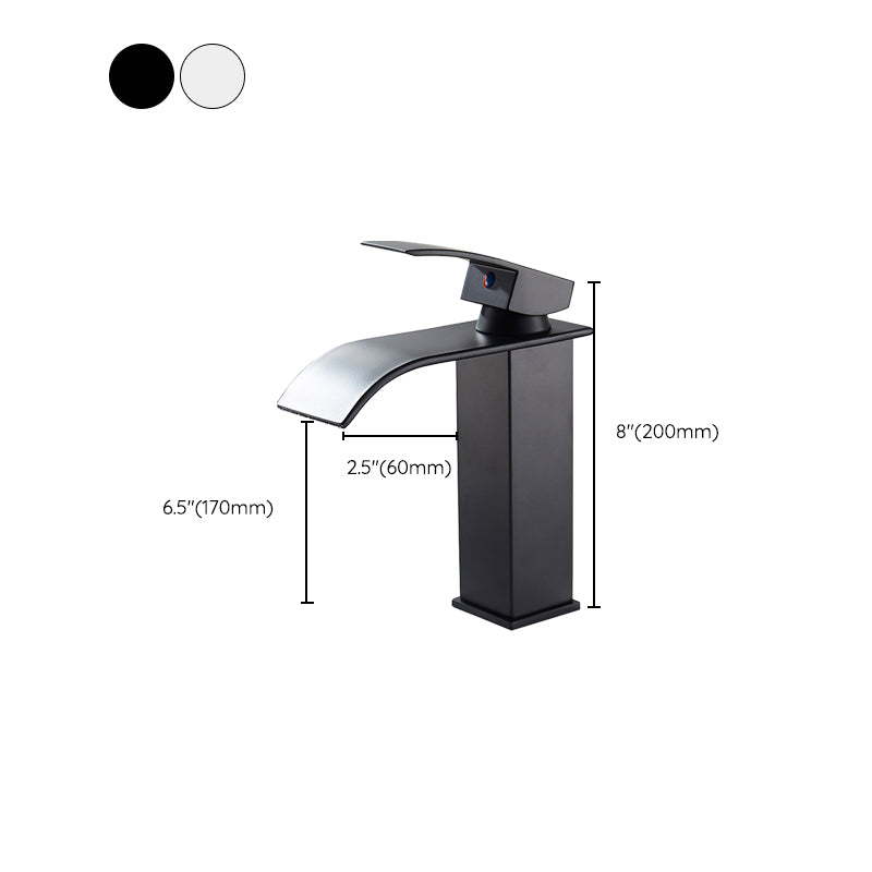 Lisslune | Vessel Sink Faucets Single Lever Mixer Modern Faucets for the Bathroom