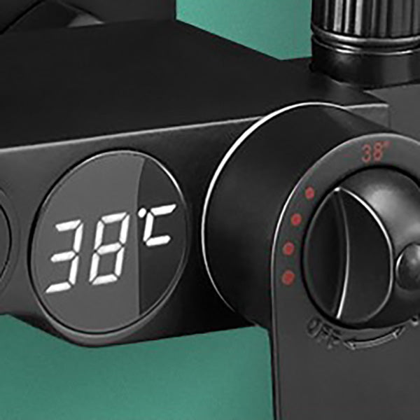 Lisslune | Modern adjustable water flow shower faucet shower hose shower system on the wall
