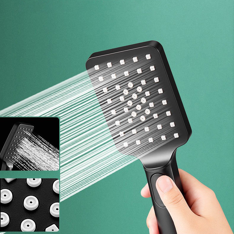 Lisslune | Modern adjustable water flow shower faucet shower hose shower system on the wall