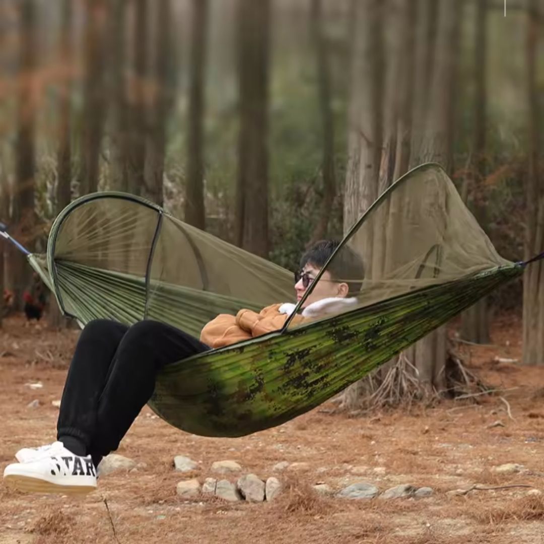 Lisslune | Hammock with Integrated Mosquito Net – Ultimate Outdoor Protection