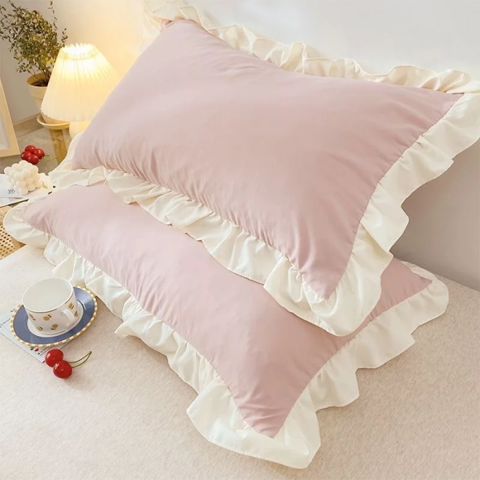 Lisslune | Coquette Ruffle Pillowcase