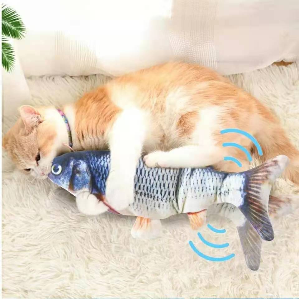 Lisslune | Cat USB Charger Interactive Fish Toy
