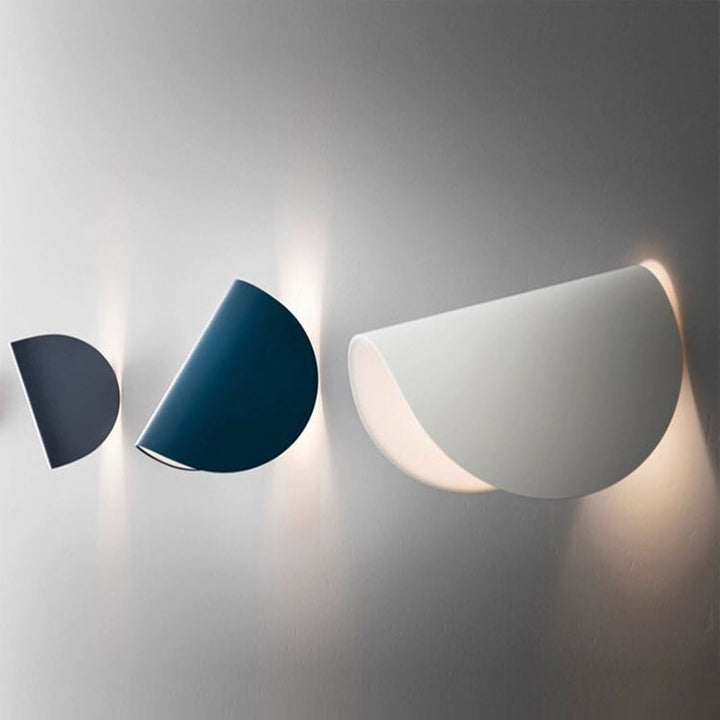 Lisslune | Eveline Modern Geometric LED 4 Color Wall Light Indoor/Outdoor Metal
