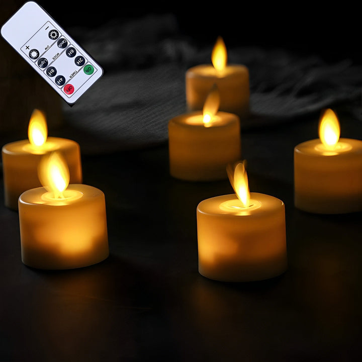 Lisslune | Electronic candle with moving flame | Wickless LED candle