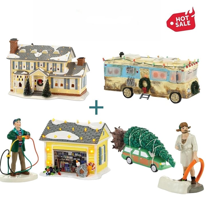 Lisslune | National Lampoon’s Christmas Vacation-Inspired Ceramic Village