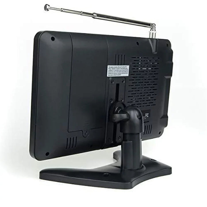 Lisslune | Portable Rechargeable Mini LED TV – 9-Inch Widescreen Battery Operated Television