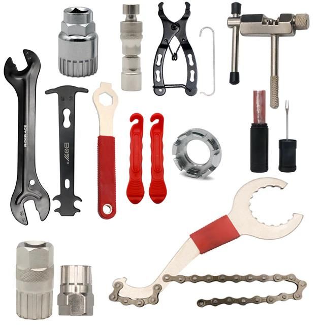 Lisslune | Ultimate Bike Repair & Maintenance Tool Kit: Comprehensive Bike Repair Kit for Road & Mountain Bikes