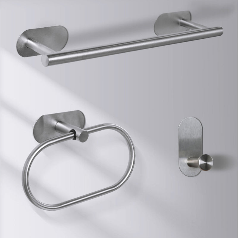 Lisslune | Stainless Steel Bathroom Fittings Set Modern Simple Bathroom Set