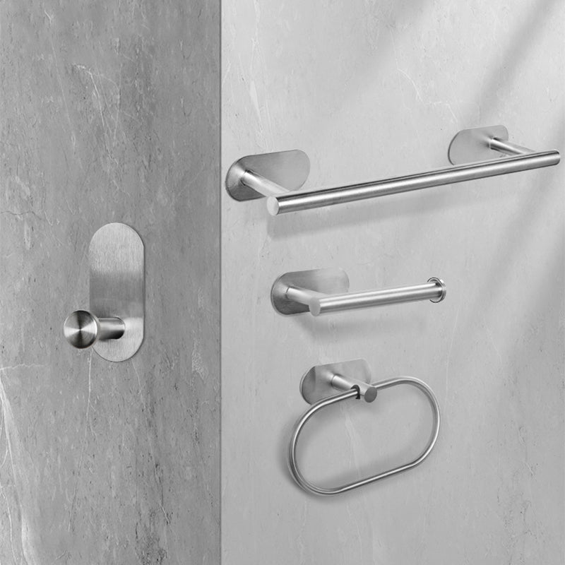 Lisslune | Stainless Steel Bathroom Fittings Set Modern Simple Bathroom Set