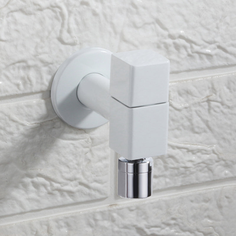 Lisslune | Contemporary Wall Mounted Bathroom Faucet Knob Handle Solid Brass Round Faucet