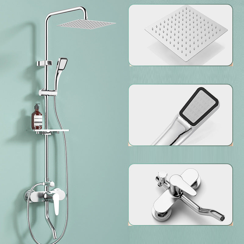 Lisslune | Modern balanced printed converter faucet shower head shower fitting on the wall