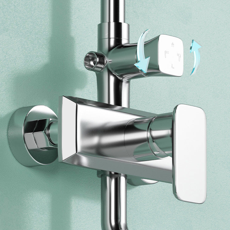 Lisslune | Modern balanced printed converter faucet shower head shower fitting on the wall