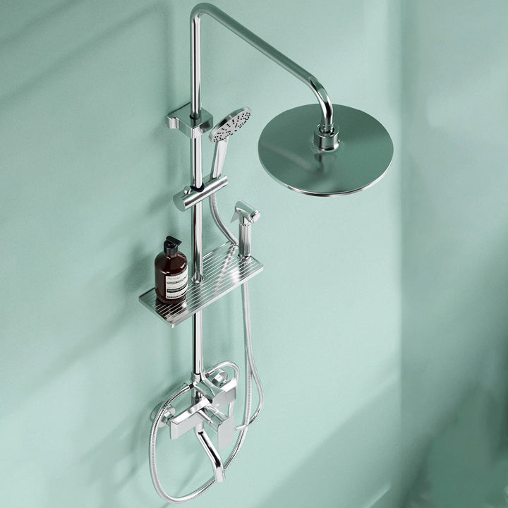 Lisslune | Modern balanced printed converter faucet shower head shower fitting on the wall