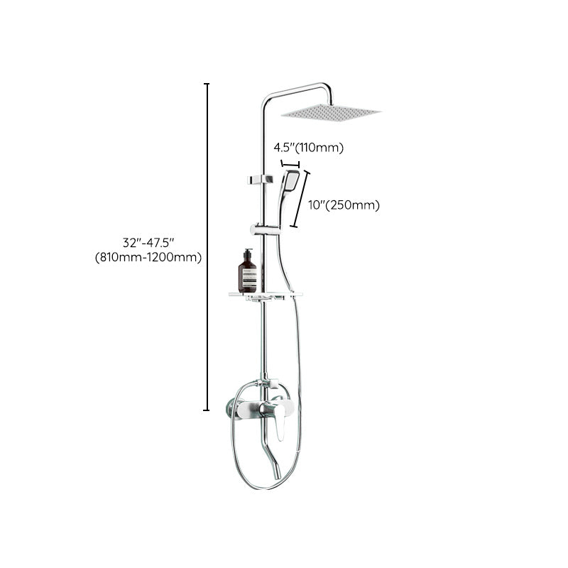 Lisslune | Modern balanced printed converter faucet shower head shower fitting on the wall
