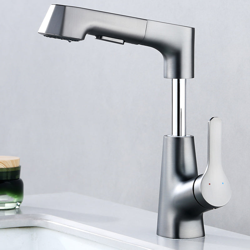 Lisslune | Modern Faucet Solid Copper Centerset Bathroom Faucet