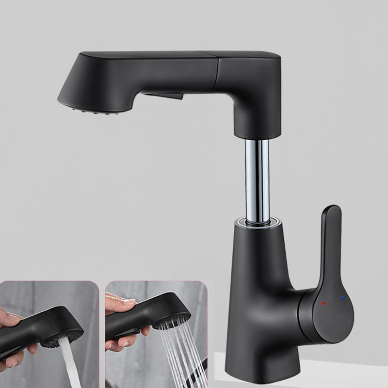 Lisslune | Modern Faucet Solid Copper Centerset Bathroom Faucet