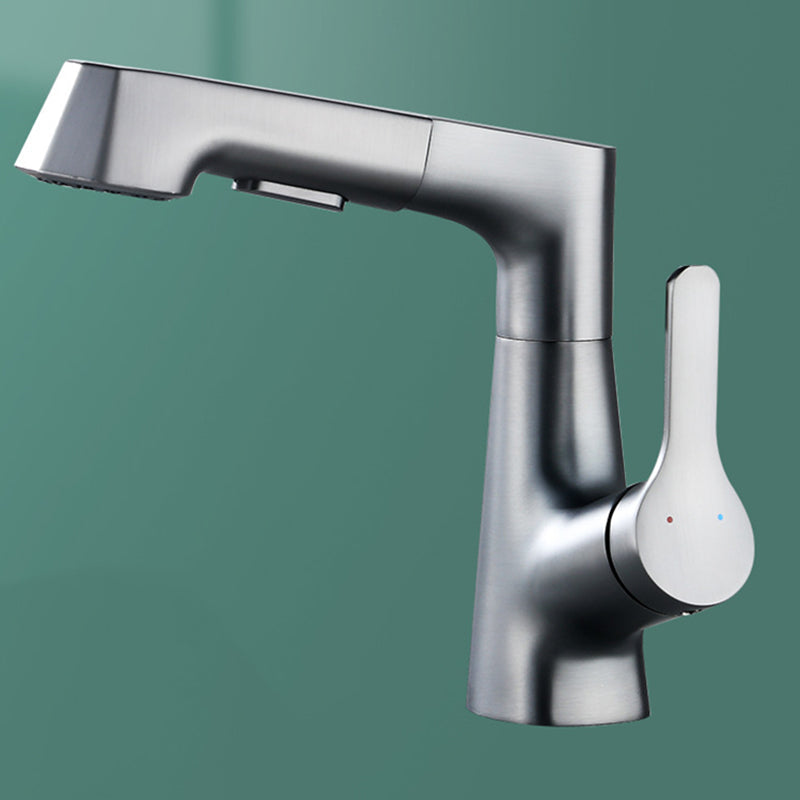 Lisslune | Modern Faucet Solid Copper Centerset Bathroom Faucet