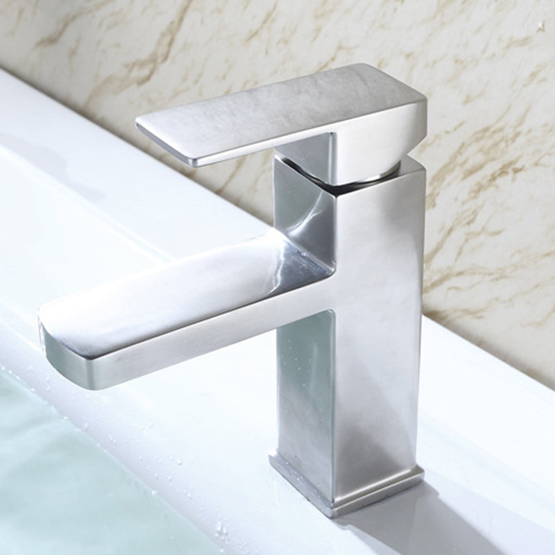 Lisslune | Basic Sink Faucet simple low arc metal centerset sink faucet for bathroom