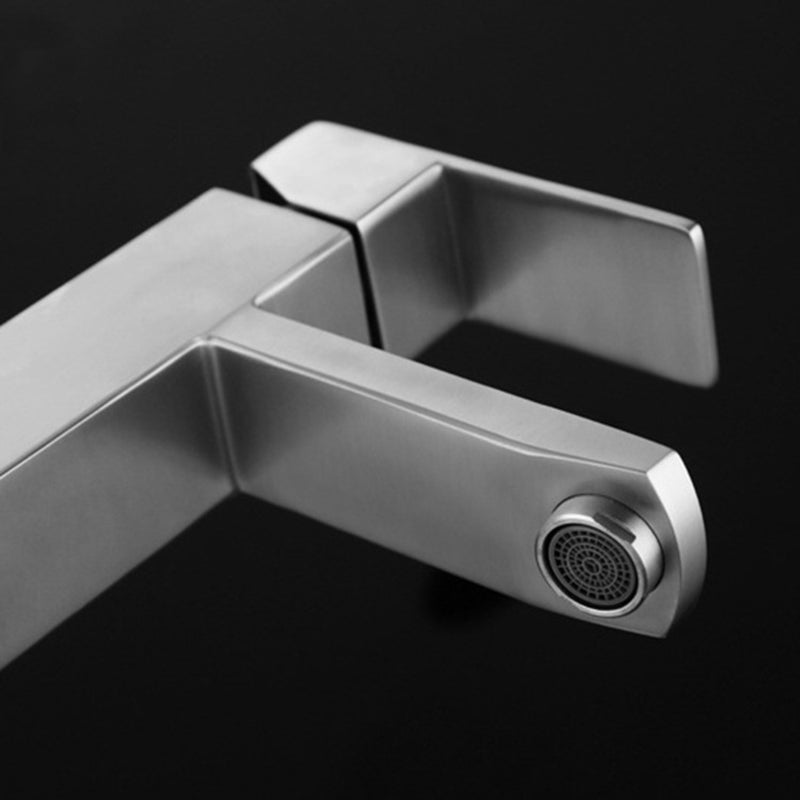 Lisslune | Basic Sink Faucet simple low arc metal centerset sink faucet for bathroom