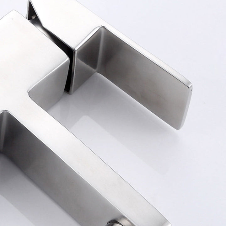 Lisslune | Basic sink faucet simple low arc metal centerset sink faucet for bathroom