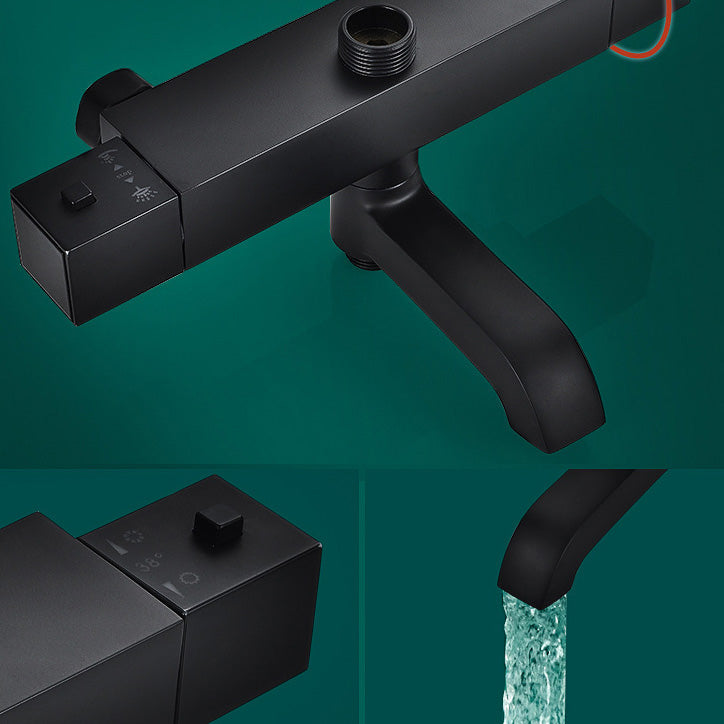 Lisslune | Adjustable Spray Sample Shower Combination Metal Shower Fitting Arm Shower Head with Slip Bar
