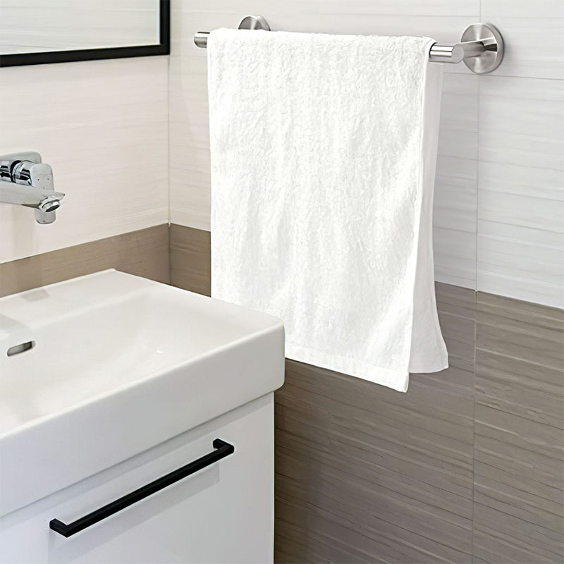 Lisslune | Metal Simple Bathroom Accessories as a Single Piece or in a Set in Silver
