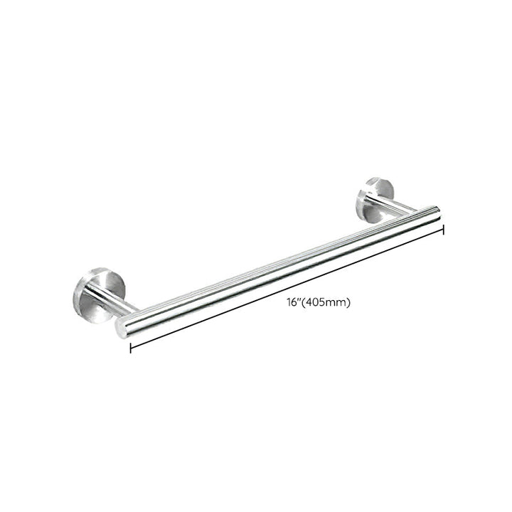 Lisslune | Metal Simple Bathroom Accessories as a Single Piece or in a Set in Silver