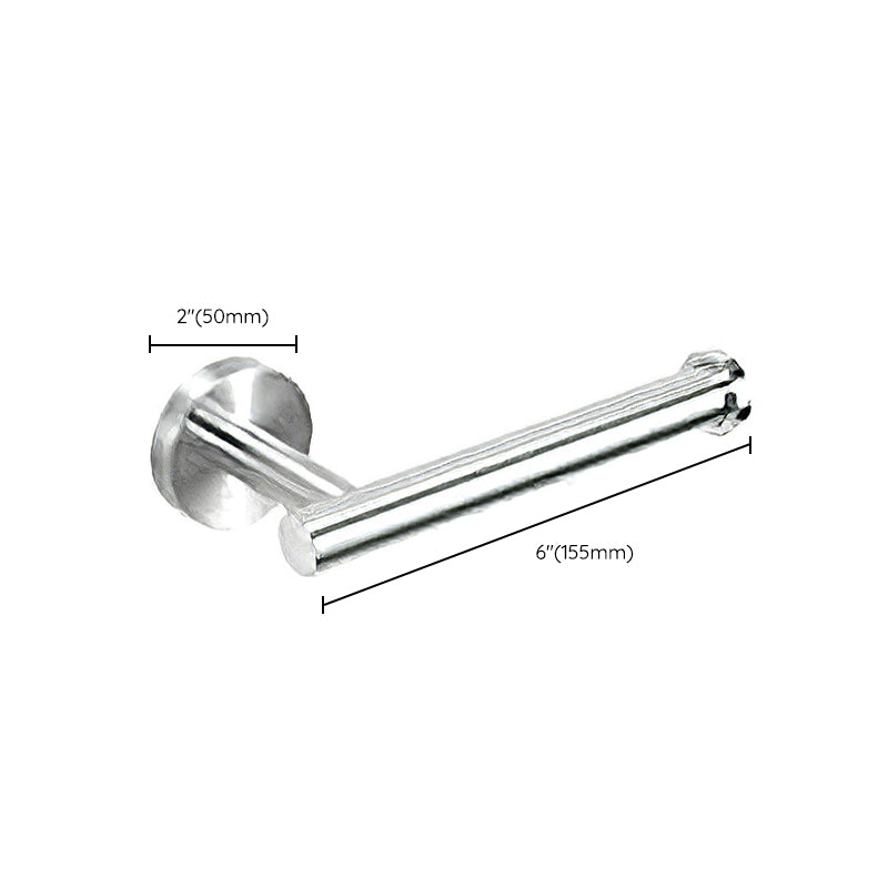 Lisslune | Metal Simple Bathroom Accessories as a Single Piece or in a Set in Silver