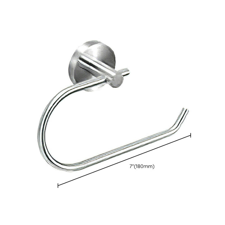 Lisslune | Metal Simple Bathroom Accessories as a Single Piece or in a Set in Silver