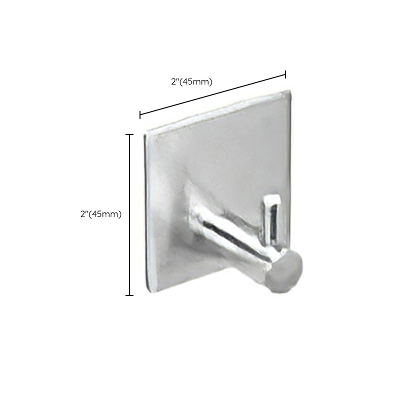 Lisslune | Metal Simple Bathroom Accessories as a Single Piece or in a Set in Silver