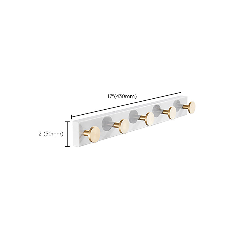 Lisslune | Metal and Marble Bathroom Accessory Individually or in Set in Gold