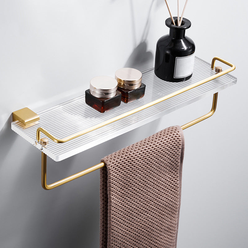Lisslune | Metal Minimalist Bathroom Accessory individual or in Set in Gold
