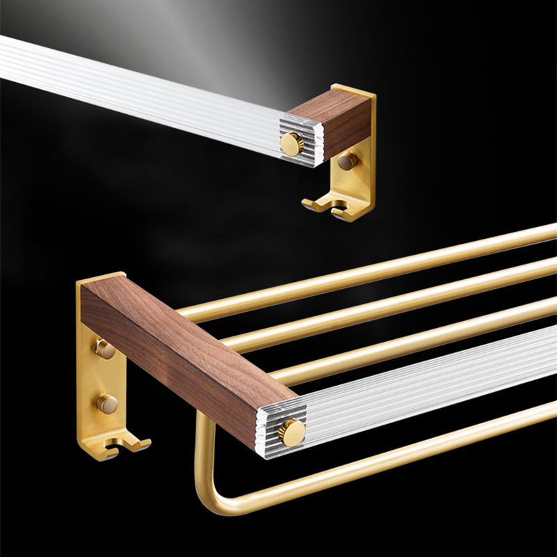 Lisslune | Metal Minimalist Bathroom Accessory individual or in Set in Gold