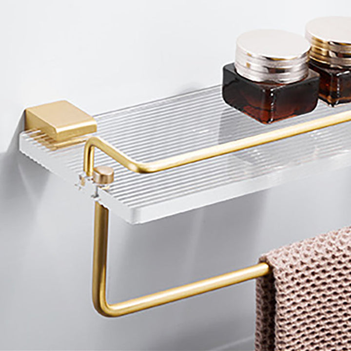 Lisslune | Metal Minimalist Bathroom Accessory individual or in Set in Gold