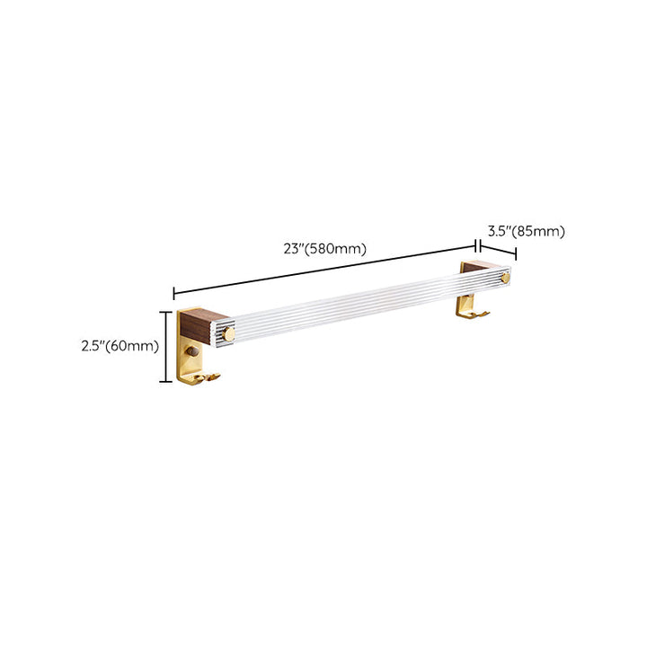 Lisslune | Metal Minimalist Bathroom Accessory individual or in Set in Gold