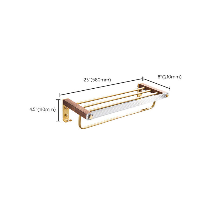 Lisslune | Metal Minimalist Bathroom Accessory individual or in Set in Gold