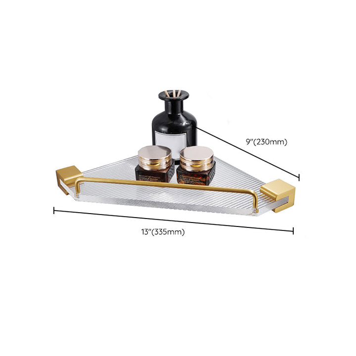Lisslune | Metal Minimalist Bathroom Accessory individual or in Set in Gold