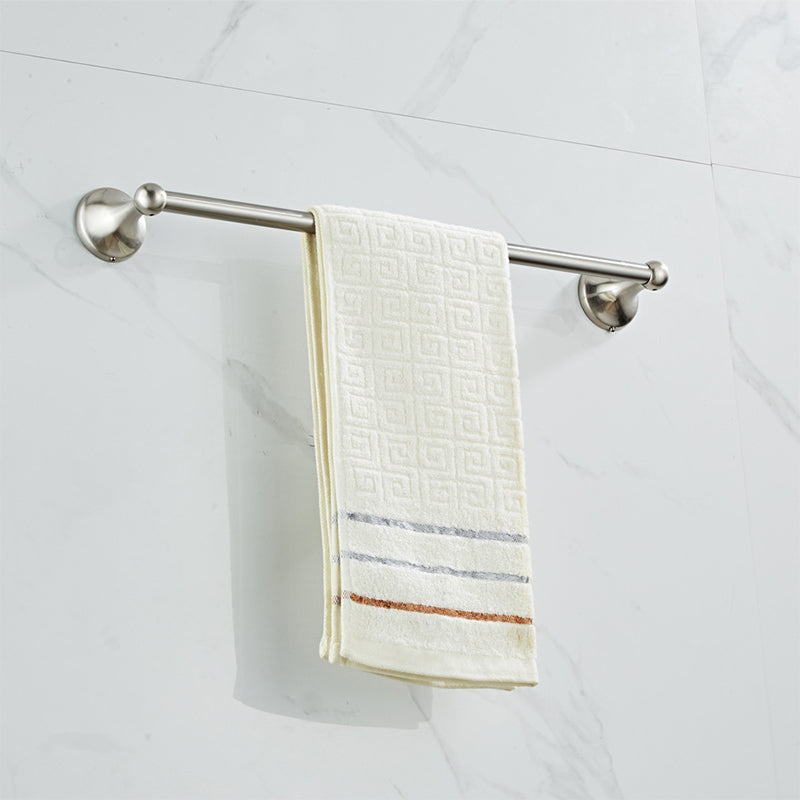 Lisslune | Metal Bathroom Set Traditional Style Nickel Bathroom Accessories Set