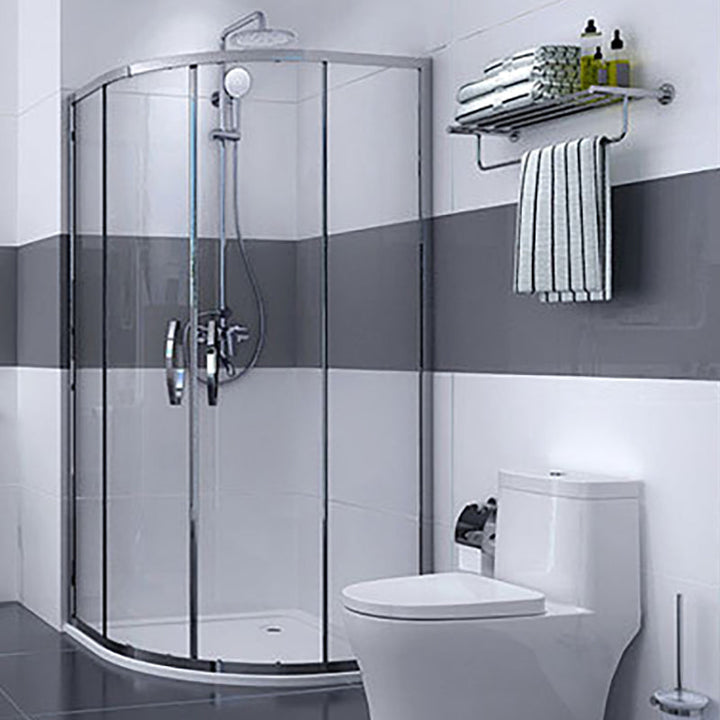 Lisslune | Metal Bathroom Set Traditional Style Nickel Bathroom Accessories Set