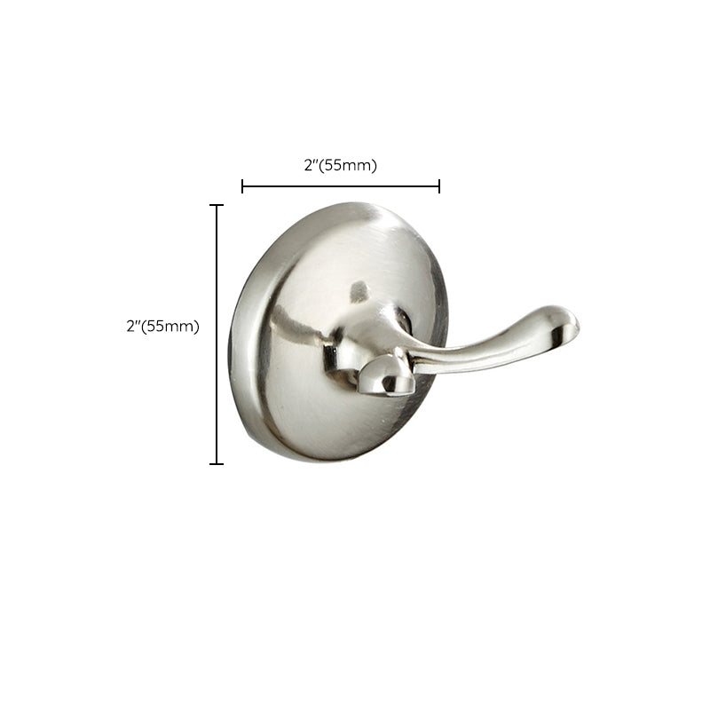 Lisslune | Metal Bathroom Set Traditional Style Nickel Bathroom Accessories Set