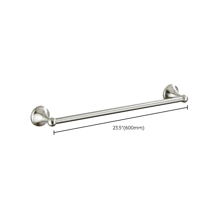 Lisslune | Metal Bathroom Set Traditional Style Nickel Bathroom Accessories Set