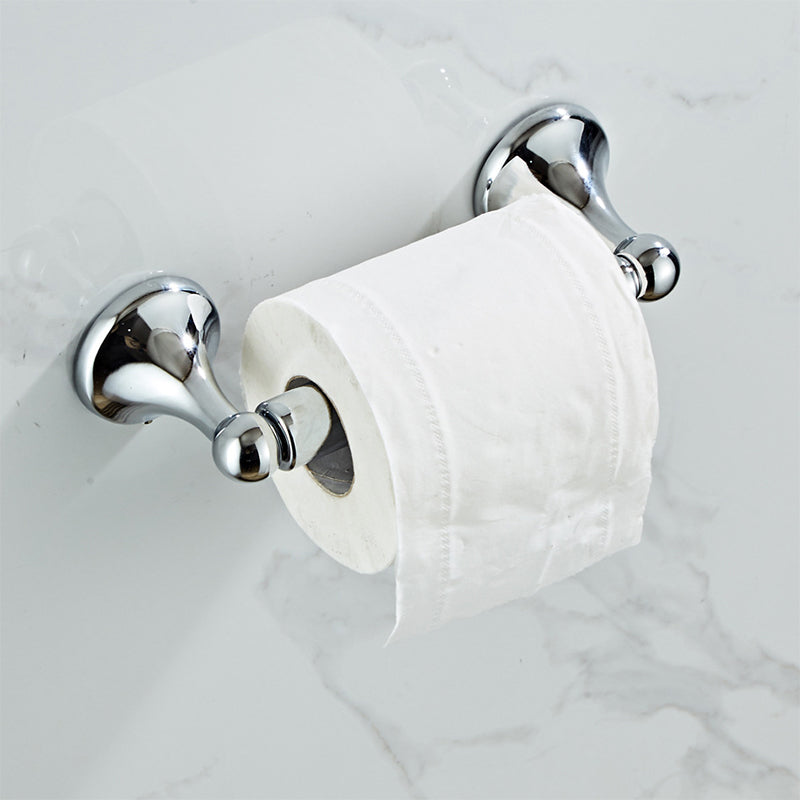 Lisslune | Metal Bathroom Set Traditional Style Chrome Bathroom Accessories Set