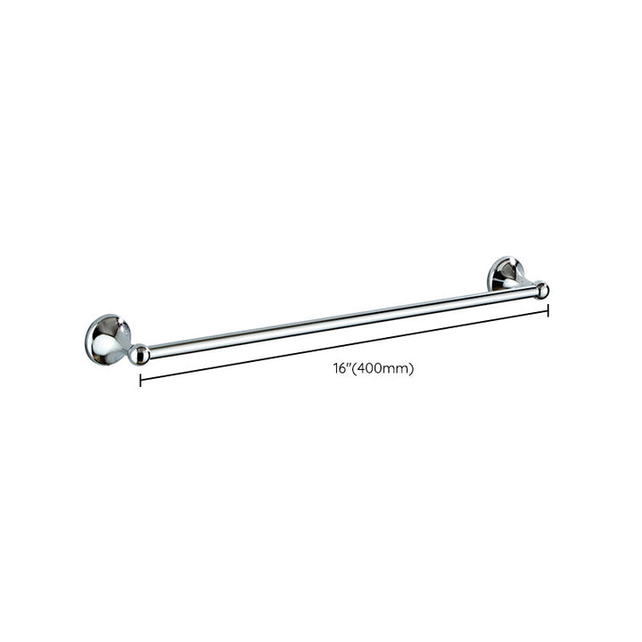 Lisslune | Metal Bathroom Set Traditional Style Chrome Bathroom Accessories Set